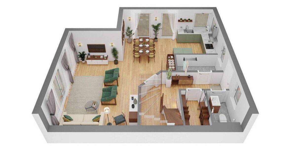 Reihenmittelhaus Selm - 4 Zimmer, 137 m&sup2;, 510.195&euro; | Angebot:25944664