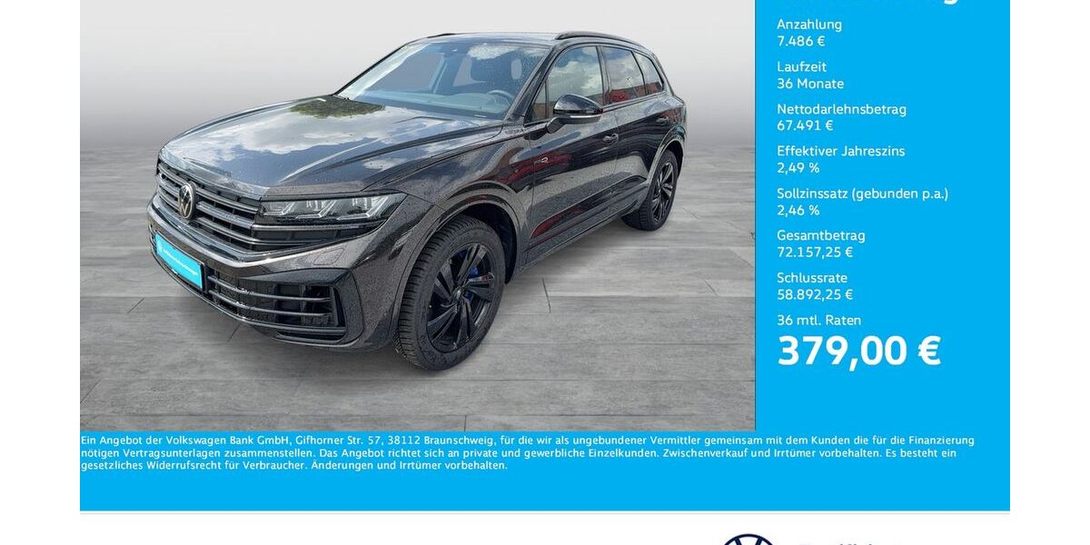 VW Touareg 6.742 km 73.888 &euro; Dortmund 44141