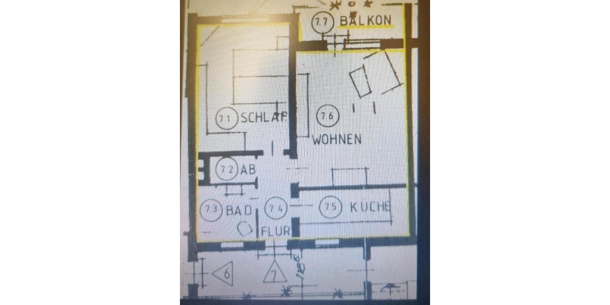 Etagenwohnung Iserlohn Gerlingsen - 1 Zimmer, 65 m&sup2;, 120.000&euro; | Angebot:25876668