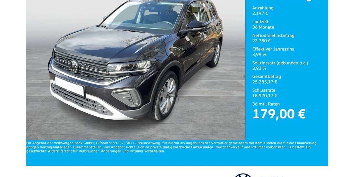 VW T-Cross 14.569 km 24.411 &euro; Dortmund 44379