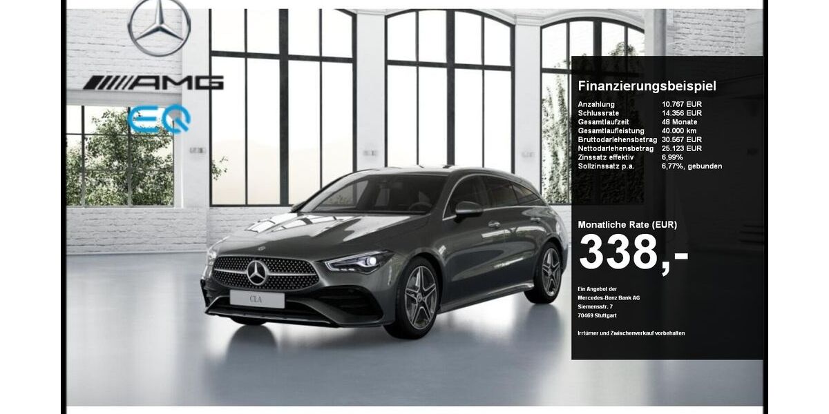 Mercedes-Benz CLA 200 Shooting Brake 23.985 km 35.890 &euro; Dortmund 44139