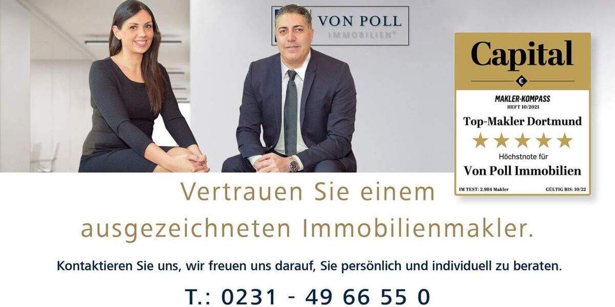 Etagenwohnung Dortmund Kirchhörde - 2 Zimmer, 69 m&sup2;, 265.000&euro; | Angebot:25742520