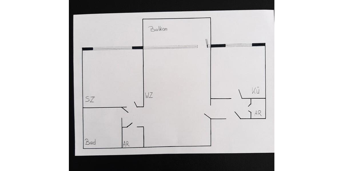 Erdgeschoßwohnung Dortmund - 2 Zimmer, 59 m&sup2;, 409&euro; | Angebot:26673613