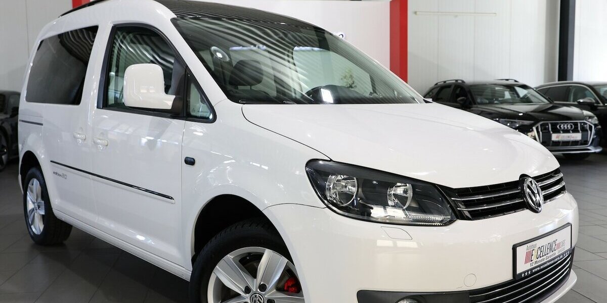 VW Caddy KOMBI 1.6 TDI DSG EDITION-30 WHITE & BLACK 144.000 km 15.444 &euro; Hamm 59077