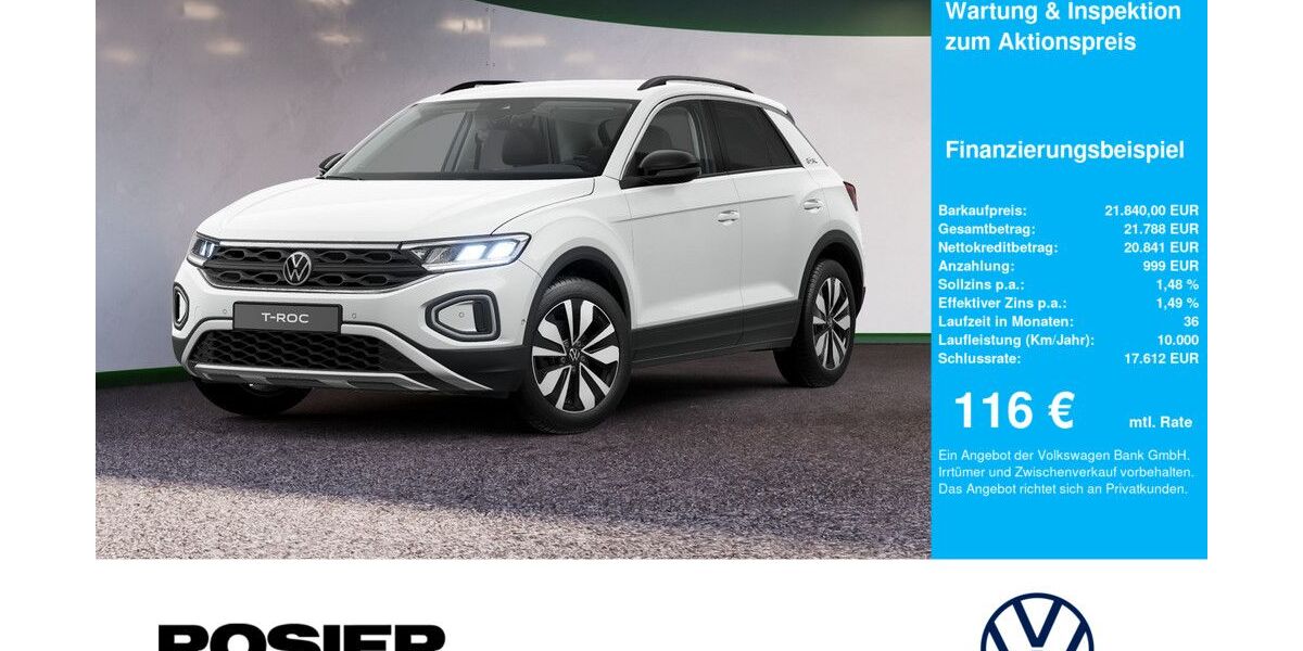 VW T-Roc 17.333 km 21.840 &euro; Menden 58706