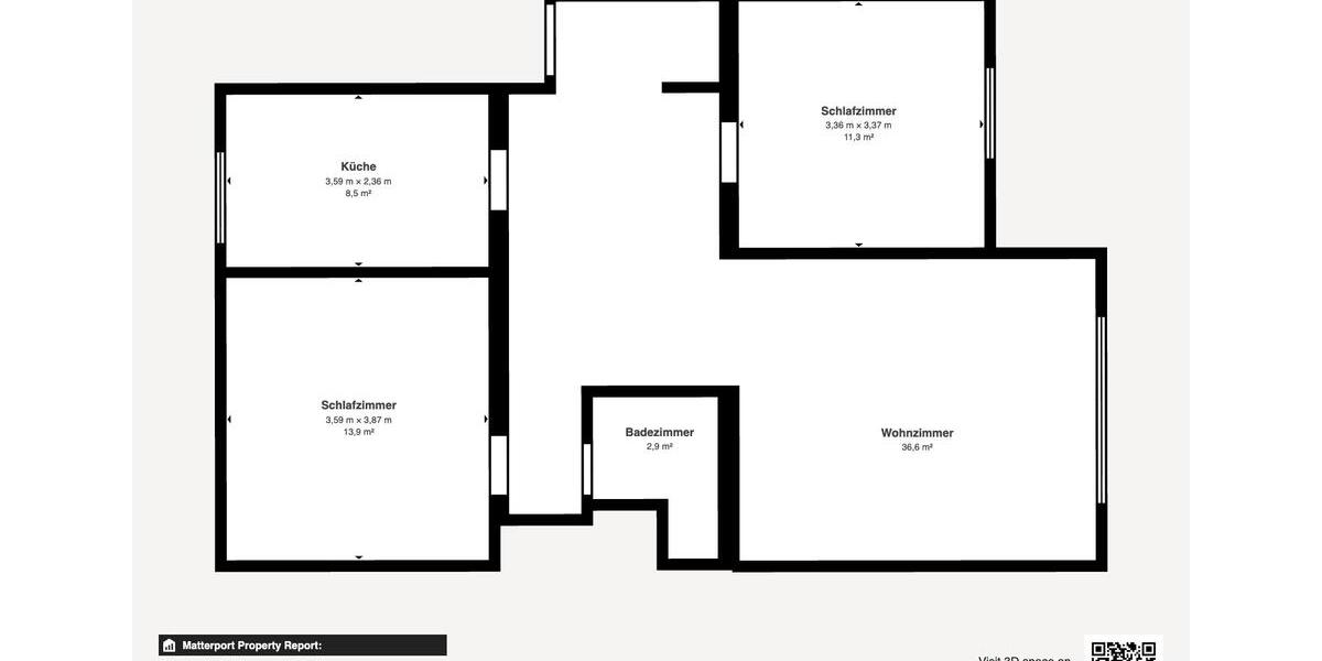 Etagenwohnung Hamm Herringen - 3 Zimmer, 76 m&sup2;, 893&euro; | Angebot:26439181