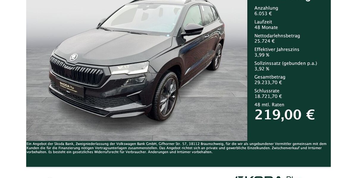 Skoda Karoq 20.733 km 31.731 &euro; Dortmund 44309