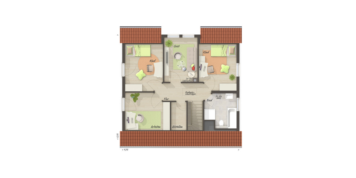 Einfamilienhaus Wickede (Ruhr) Wickede - 4 Zimmer, 125 m&sup2;, 355.050&euro; | Angebot:25681294