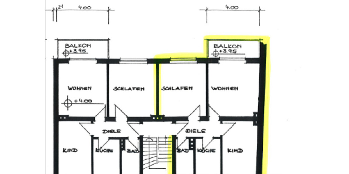 Etagenwohnung Dortmund Brackel - 3 Zimmer, 65 m&sup2;, 550&euro; | Angebot:24850355