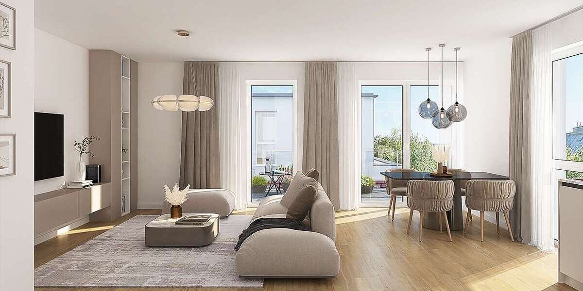 Etagenwohnung Lünen Geistviertel - 3 Zimmer, 73 m&sup2;, 383.460&euro; | Angebot:26021411