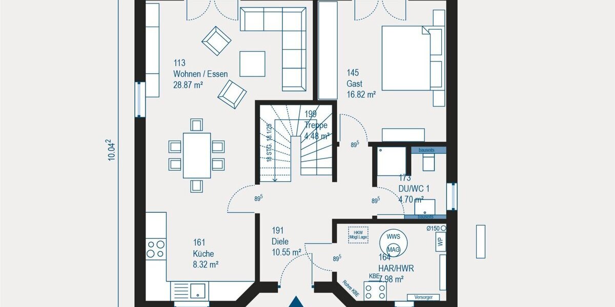 Modernes Einfamilienhaus in Wickede (Ruhr) - Individuell geplant und hochwertig ausgestattet - Einfamilienhaus Wickede (Ruhr) | Angebot:27330007