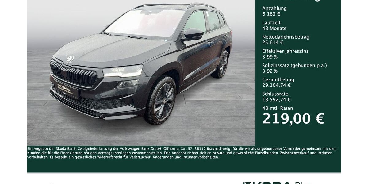 Skoda Karoq 23.195 km 31.731 &euro; Dortmund 44309