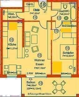 Etagenwohnung Hemer - 2 Zimmer, 83 m&sup2;, 995&euro; | Angebot:26470808
