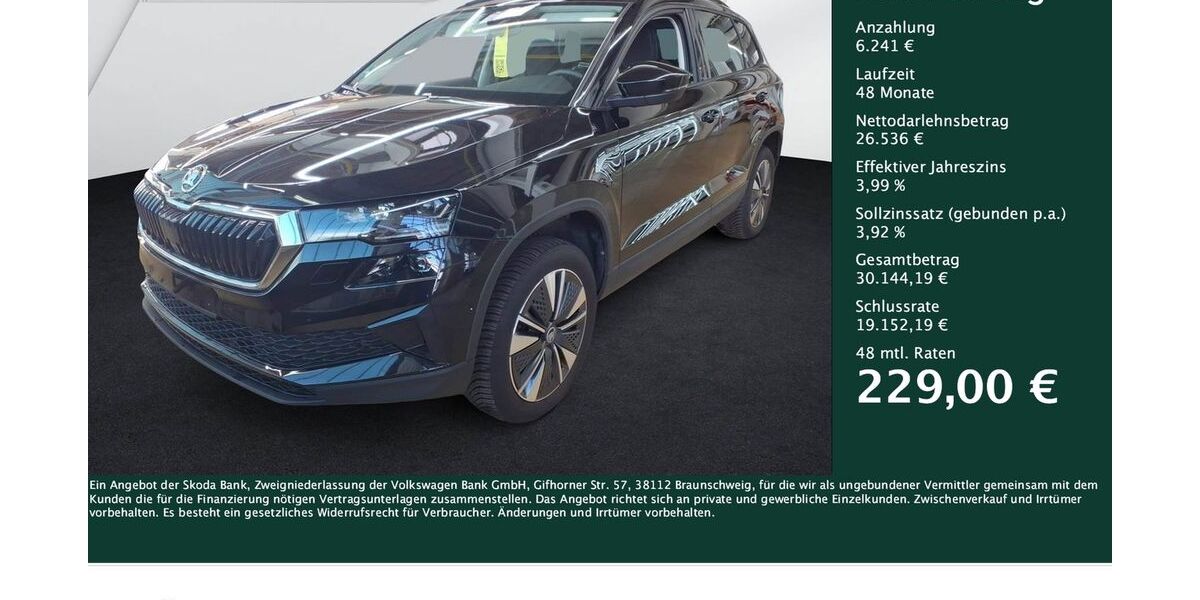 Skoda Karoq 13.979 km 32.599 &euro; Dortmund 44269