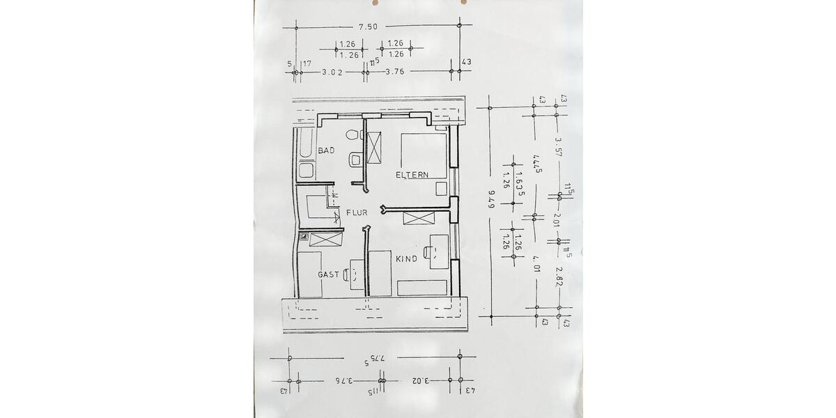 Etagenwohnung Lüdinghausen - 4 Zimmer, 92 m&sup2;, 1.280&euro; | Angebot:25406230