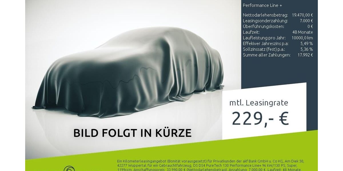 DS Automobiles DS4 21.185 km 19.333 &euro; Dortmund 44263