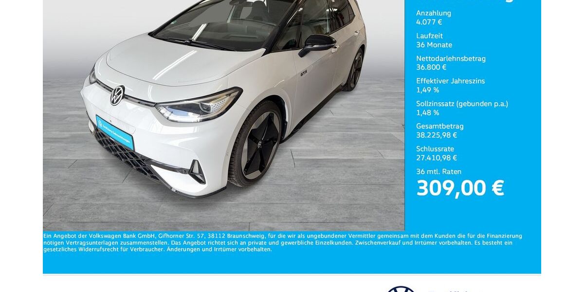 VW ID.3 12.507 km 39.988 &euro; Dortmund 44141