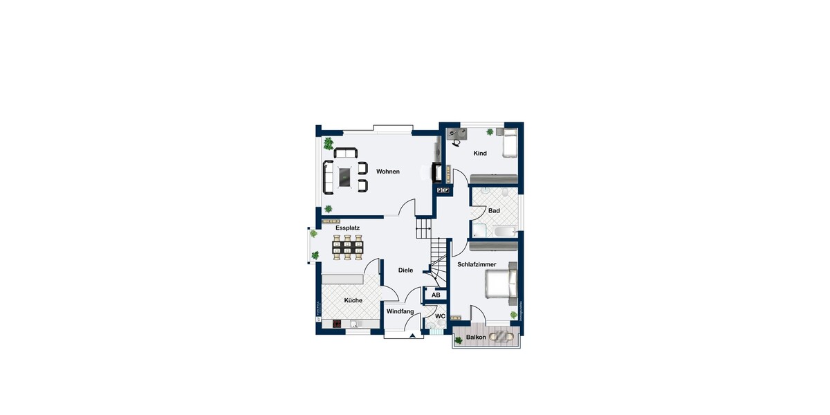 Wohnen im Grünen – gepflegtes Einfamilienhaus mit Garten und Ausbaureserve in Senden - Einfamilienhaus Senden | Angebot:26365157