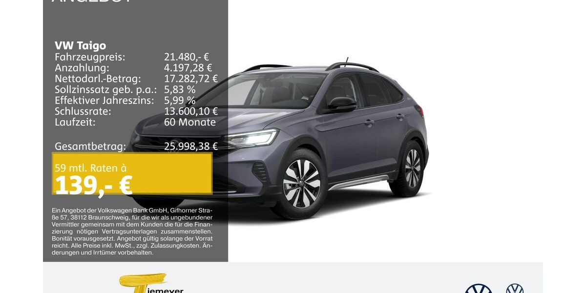 VW Taigo 2.275 km 18.980 &euro; Castrop-Rauxel 44575