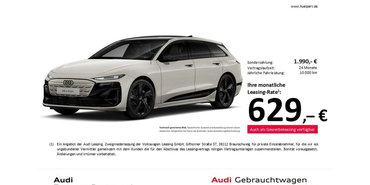 Audi A6 e-tron 14.418 km 77.903 &euro; Dortmund 44143