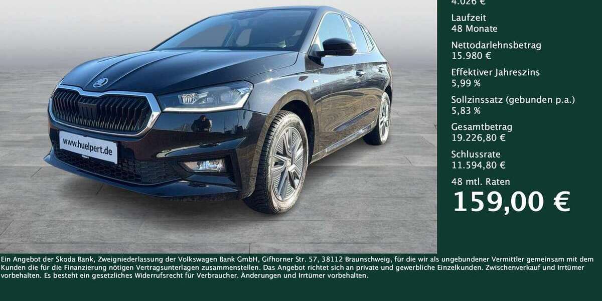 Skoda Fabia 8.021 km 20.006 &euro; Dortmund 44309