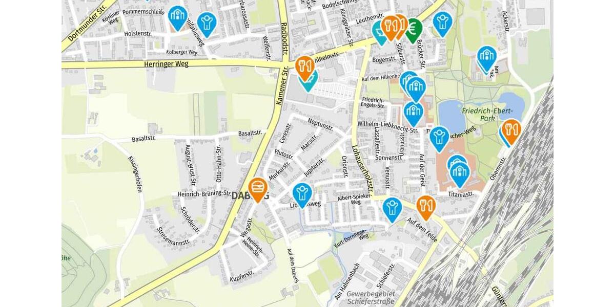 Dachgeschoßwohnung Hamm Daberg - 3 Zimmer, 55 m&sup2;, 450&euro; | Angebot:25803950