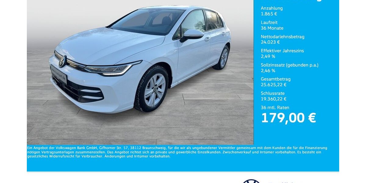 VW Golf 12.515 km 26.444 &euro; Unna 59423