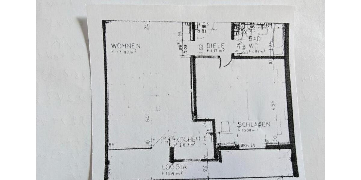 Etagenwohnung Dortmund Brackel - 2 Zimmer, 68 m&sup2;, 450&euro; | Angebot:25923032