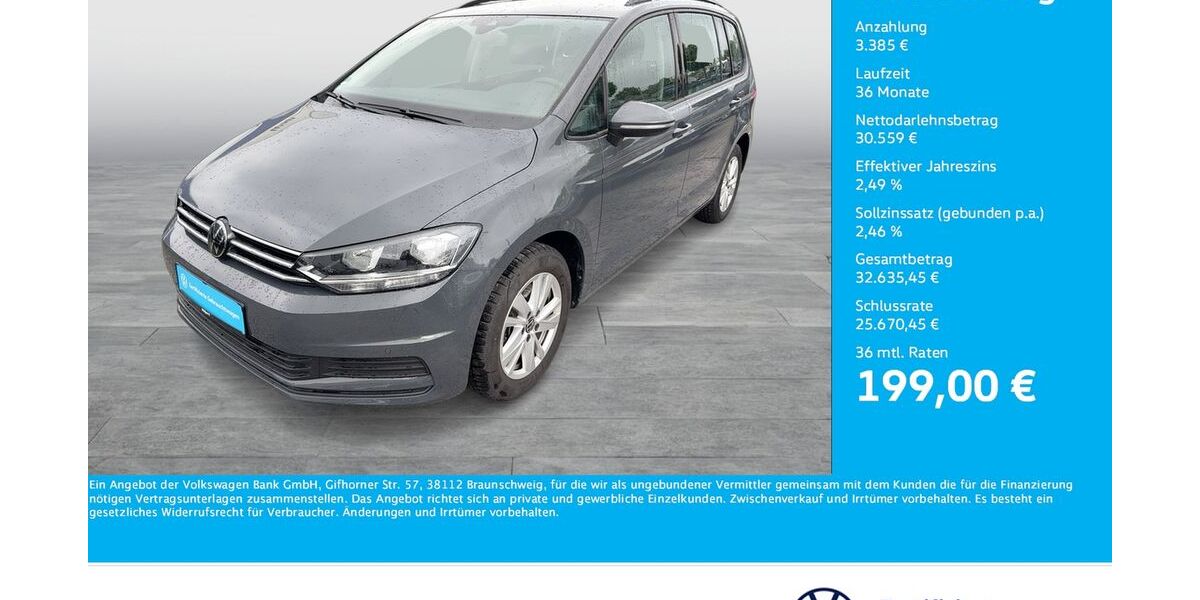 VW Touran 9.993 km 33.377 &euro; Dortmund 44141