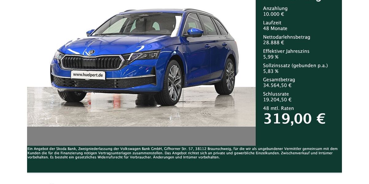 Skoda Octavia 1.118 km 38.888 &euro; Dortmund 44269