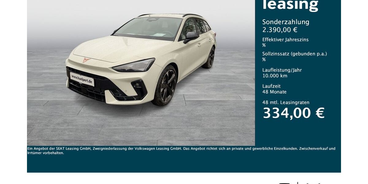 Cupra Leon 4.341 km 37.335 &euro; Dortmund 44269