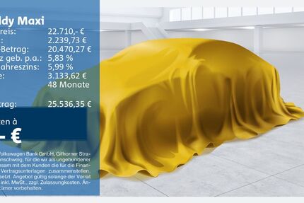 VW Caddy Maxi 68.293 km 22.330 &euro; Castrop-Rauxel 44575