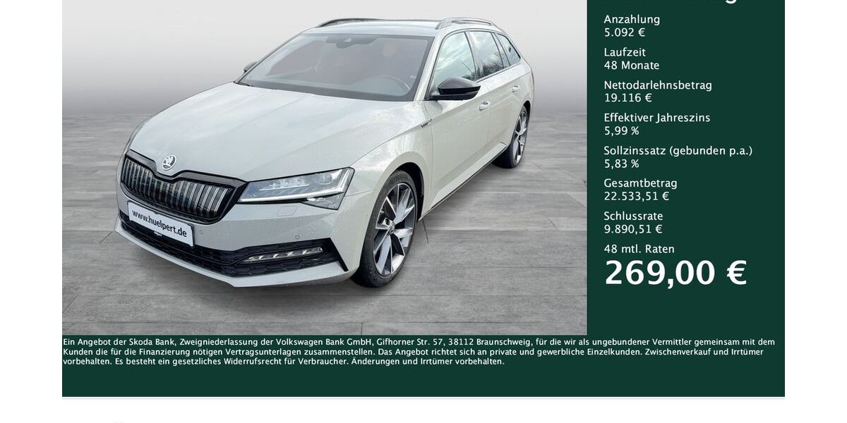 Skoda Superb 97.945 km 24.072 &euro; Dortmund 44309