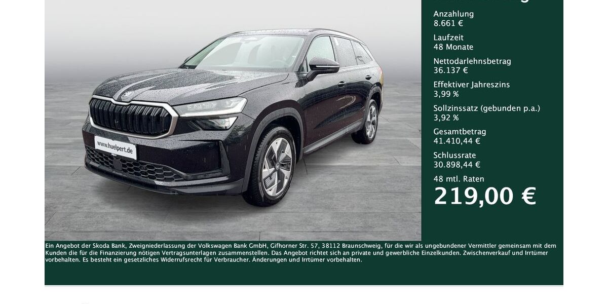 Skoda Kodiaq 13.444 km 44.666 &euro; Dortmund 44309