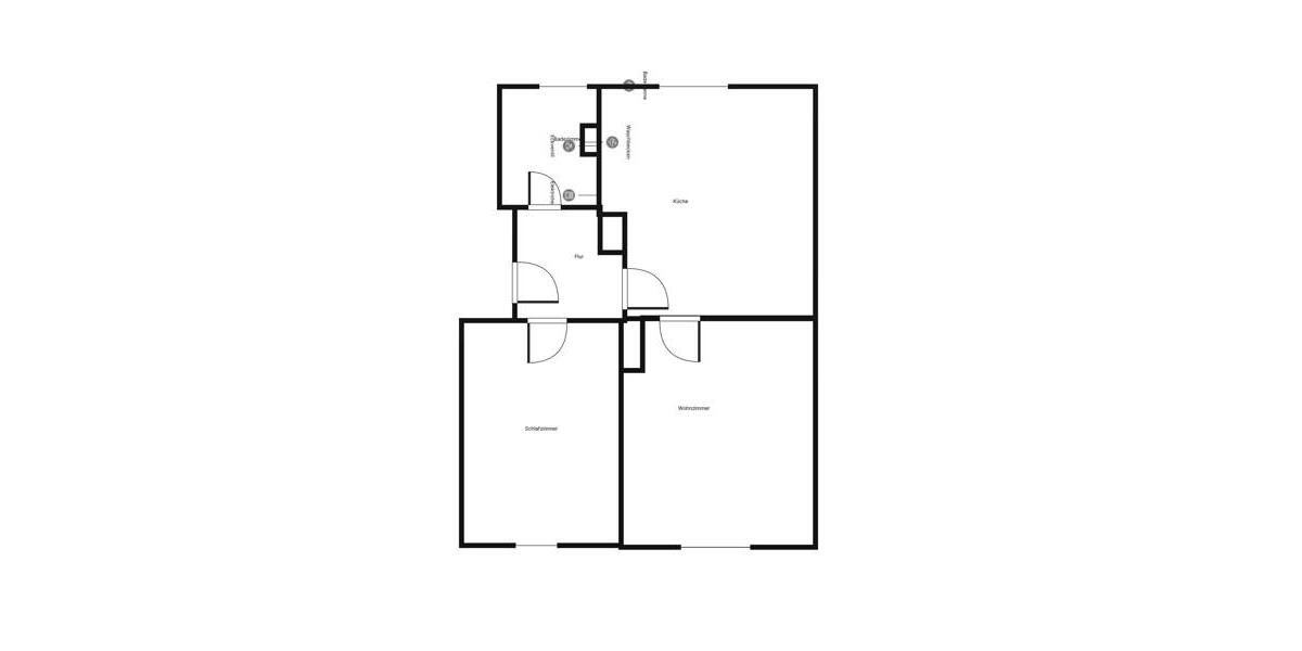 Etagenwohnung Werl - 2 Zimmer, 52 m&sup2;, 439&euro; | Angebot:26657435