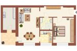 Etagenwohnung Hamm Daberg - 2 Zimmer, 58 m&sup2;, 322&euro; | Angebot:26618272