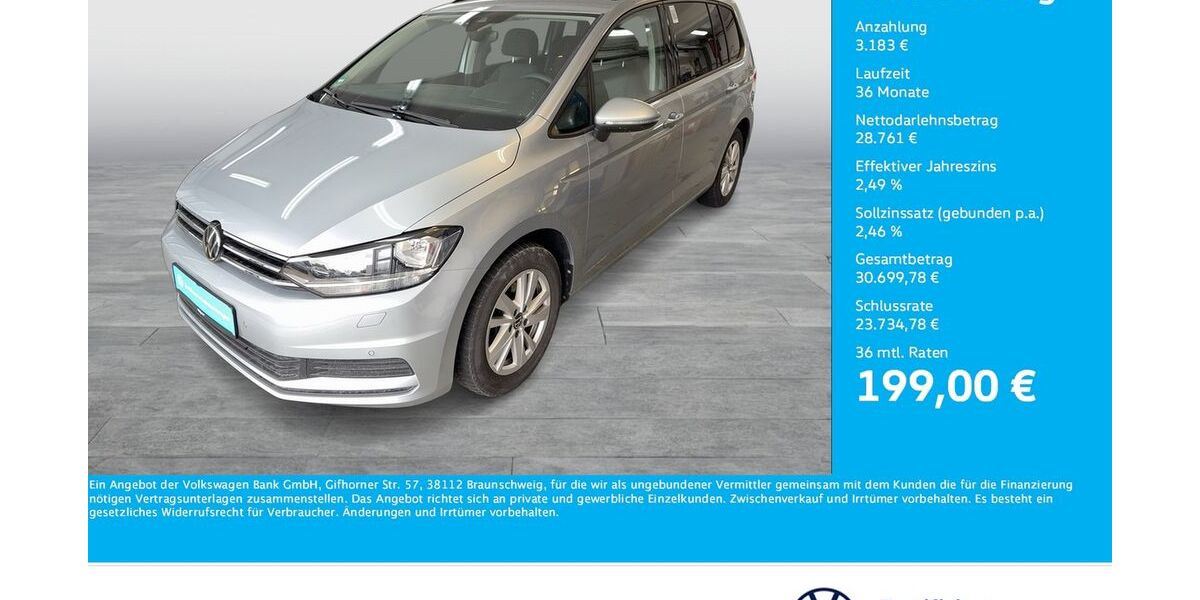 VW Touran 27.746 km 31.711 &euro; Dortmund 44141