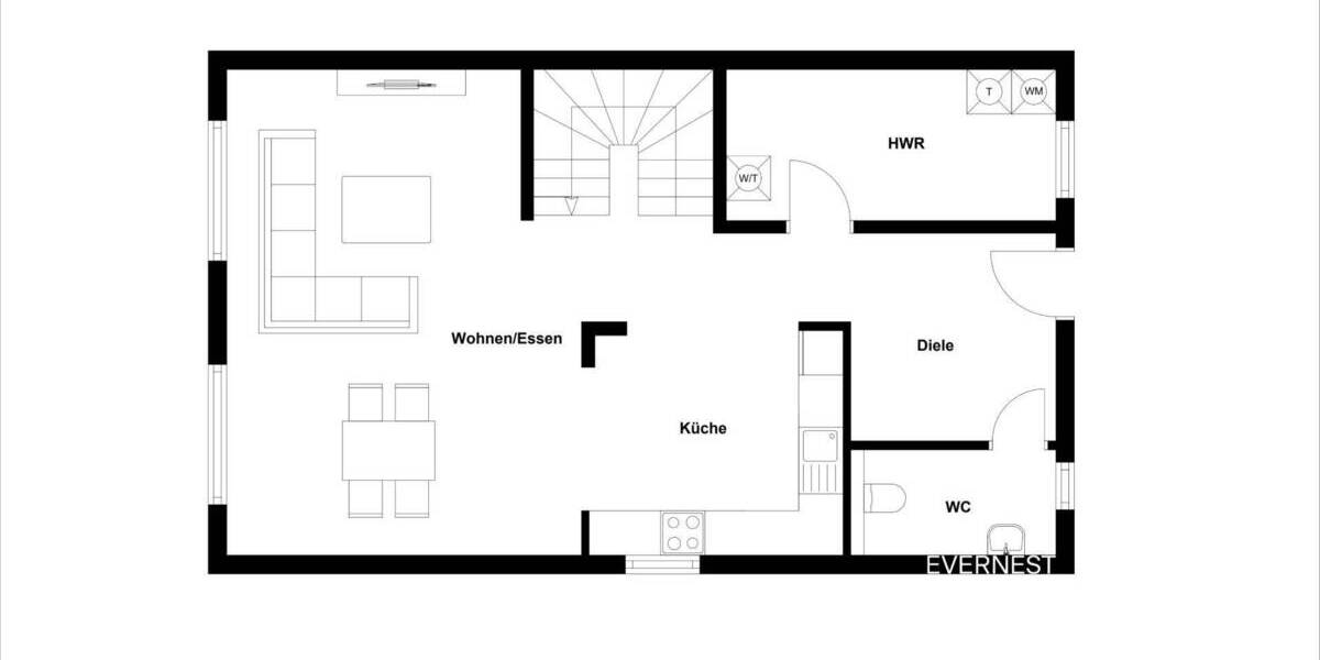 Doppelhaushälfte Kamen Methler - 4 Zimmer, 124 m&sup2;, 469.000&euro; | Angebot:25799872