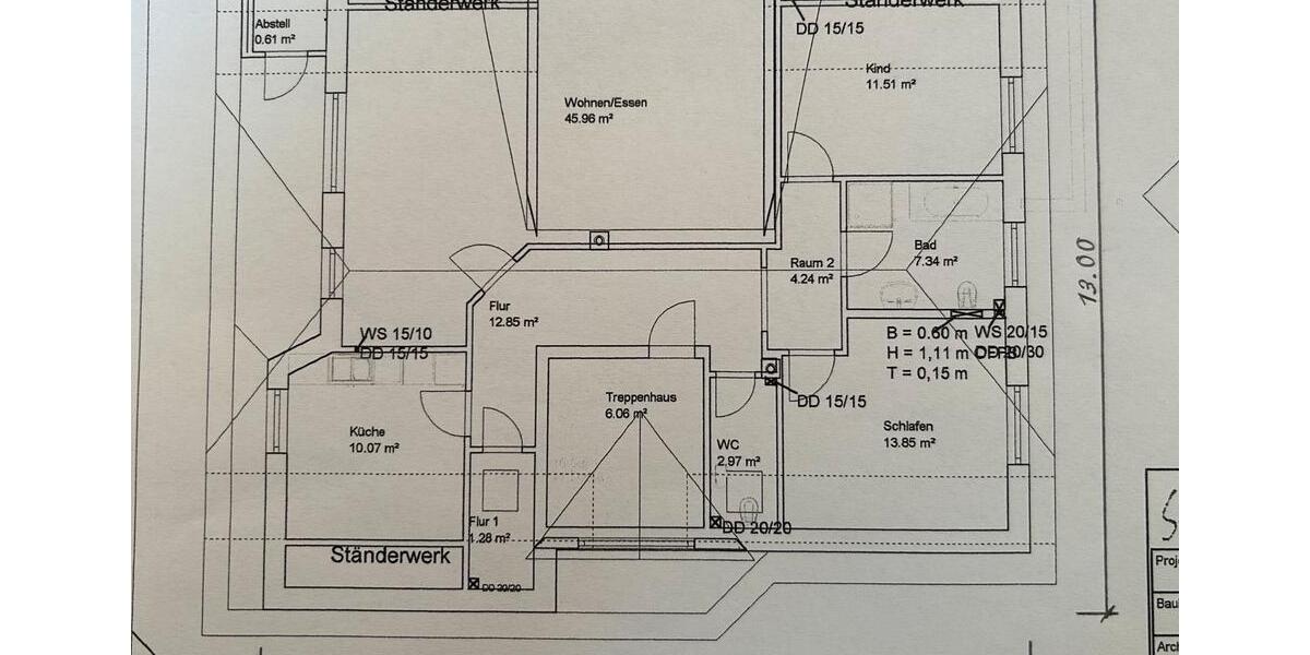 Dachgeschoßwohnung Welver - 3 Zimmer, 110 m&sup2;, 880&euro; | Angebot:24640537