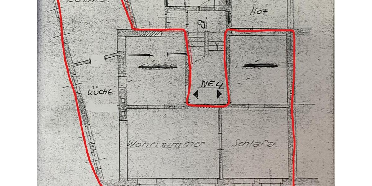 Etagenwohnung Iserlohn Grüne - 4 Zimmer, 100 m&sup2;, 699&euro; | Angebot:25857354