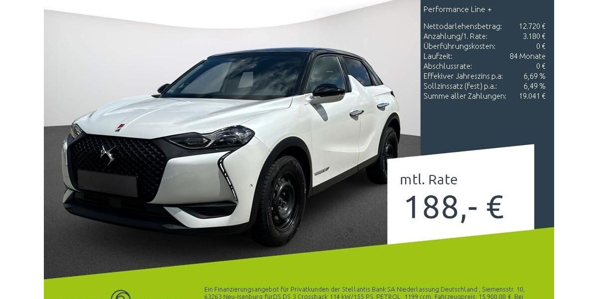 DS Automobiles DS3 Crossback 27.837 km 15.900 &euro; Dortmund 44263