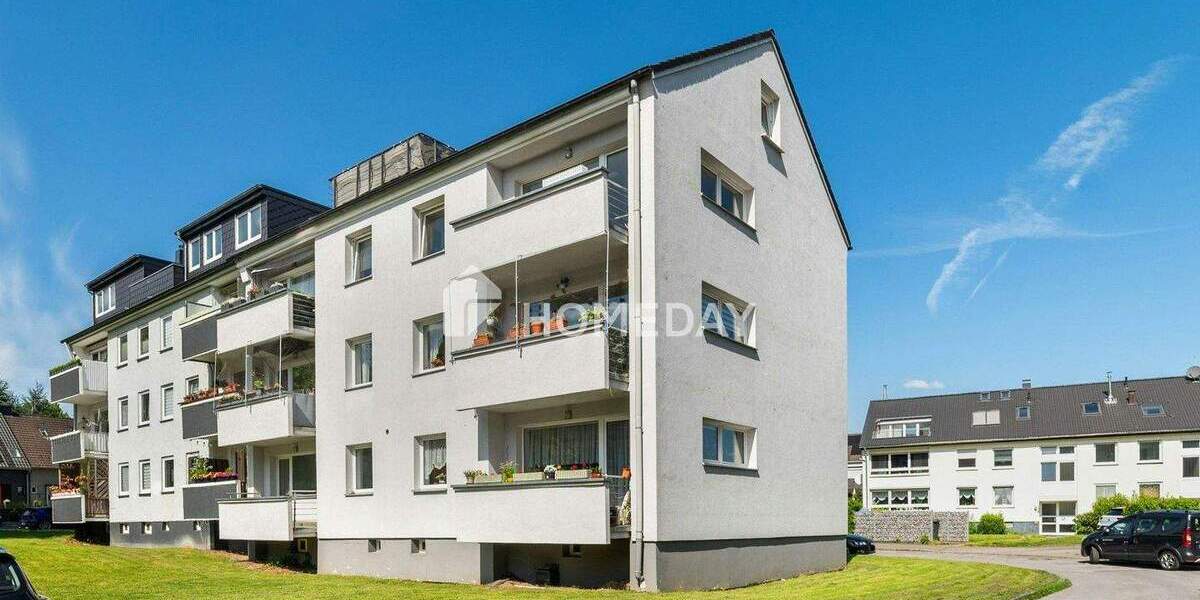 Etagenwohnung Dortmund Löttringhausen - 2 Zimmer, 75 m&sup2;, 185.000&euro; | Angebot:25773219