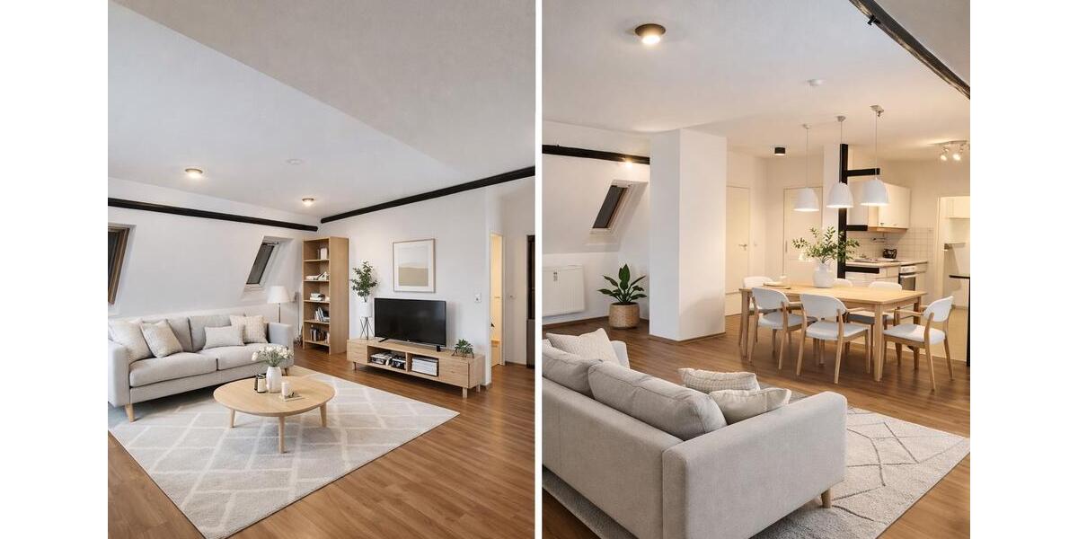 Dachgeschoßwohnung Drensteinfurt - 2.5 Zimmer, 67 m&sup2;, 735&euro; | Angebot:25275218