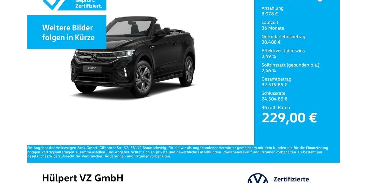 VW T-Roc 11.559 km 33.311 &euro; Dortmund 44379