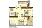 Erdgeschoßwohnung Hamm Braam-Ostwennemar - 4.5 Zimmer, 90 m&sup2;, 579&euro; | Angebot:26566651