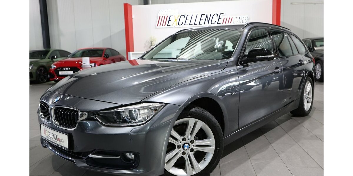 BMW 318d Touring blue PERFORMANCE SPORT / PANORAMA 80.000 km 15.555 &euro; Hamm 59077