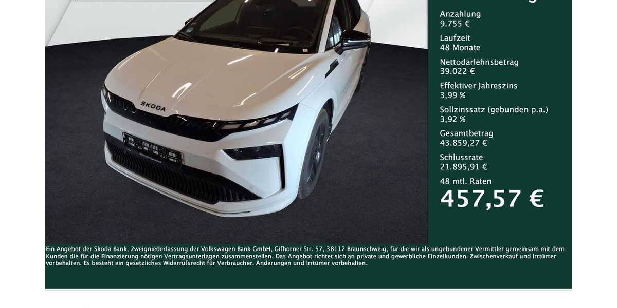 Skoda Enyaq 21.960 km 48.662 &euro; Dortmund 44269