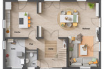 Mehrfamilienhaus, Wohnhaus Unna Massen - 5 Zimmer, 142 m&sup2;, 471.740&euro; | Angebot:25819085
