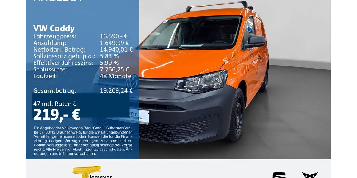 VW Caddy 69.082 km 15.880 &euro; Hemer 58675