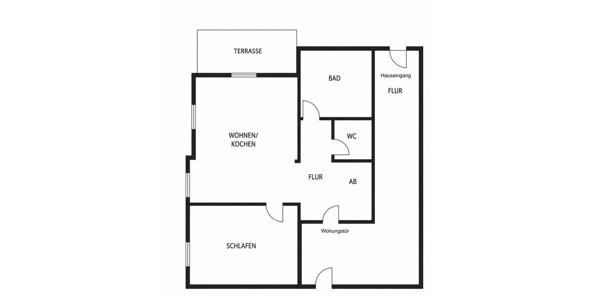 Erdgeschoßwohnung Dortmund Aplerbeck - 2 Zimmer, 62 m&sup2;, 930&euro; | Angebot:26676646